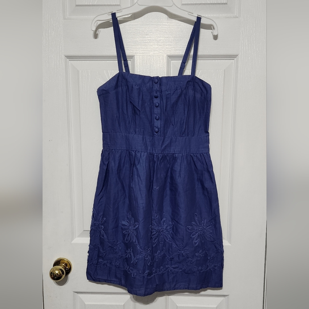 Floral Embroidery Dress